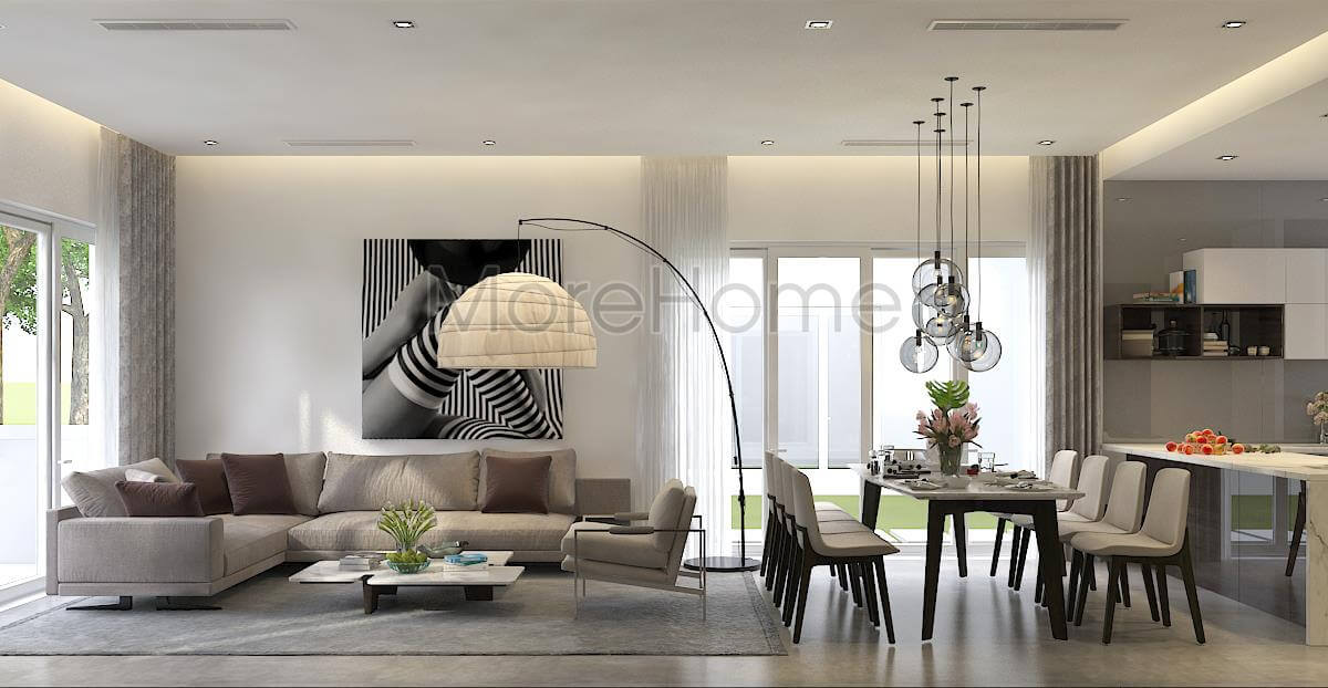 Thiết kế biệt thự ParkCity phong cách hiện đại cao cấp Thiết kế nội thất biệt thự ParkCity